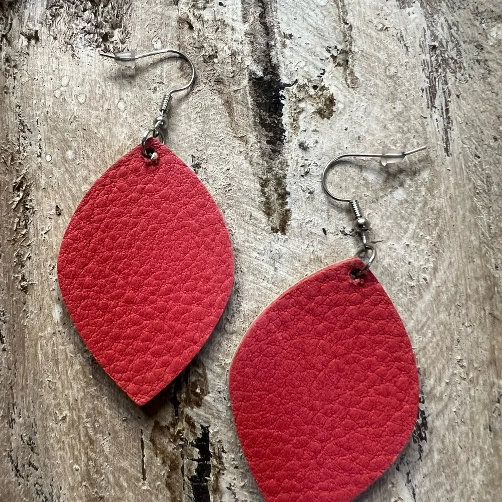 Strawberry‎ Print Dangle Earrings